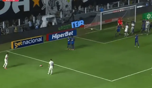 Neymar afronta su segunda etapa en el Santos. Foto:  TNT Sports Brasil