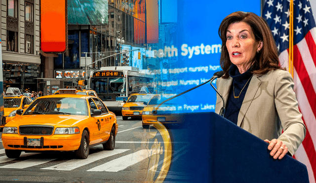 Una medida impulsada por Kathy Hochul beneficia a los conductores con una innovación en las licencias de conducir. Foto: Composición LR Una medida impulsada por Kathy Hochul beneficia a los conductores con una innovación en las licencias de conducir. Foto: Composición LR
