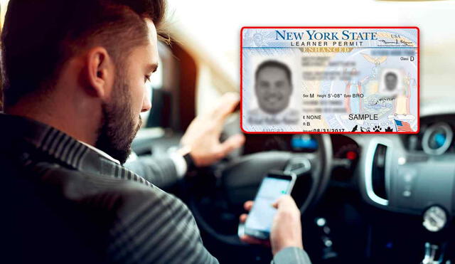 Licencia de conducir en Nueva York digital para mostrarlo desde el celular.  Foto:  Lr/CNN