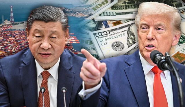 China y Estados Unidos se encuentran en una nueva guerra comercial ante la aplicación de nuevo aranceles. Se espera que Xi Jinping responda a las sanciones por Donald Trump. Foto: composición LR/AFP