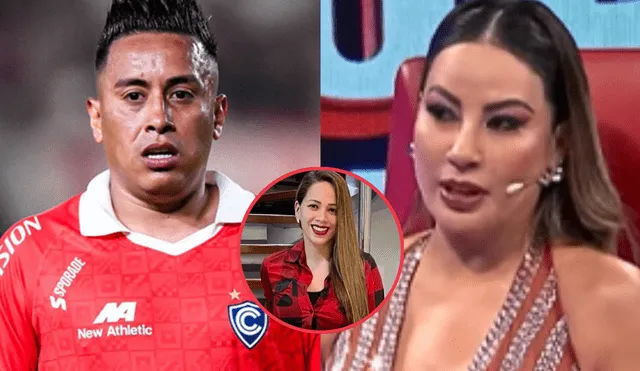 Pamela López revela en 'El valor de la verdad' mensajes privados entre Christian Cueva y Melissa Klug. Foto: Composición LR/Panamericana Pamela López revela en 'El valor de la verdad' mensajes privados entre Christian Cueva y Melissa Klug. Foto: Composición LR/Panamericana