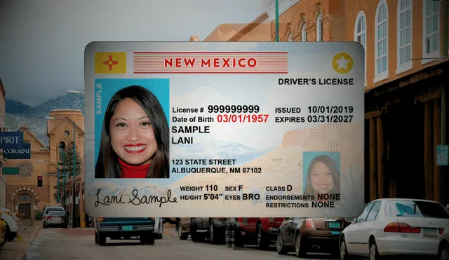 En Nuevo México, el color de la banqueta indica si se permite estacionar o si existen restricciones. Foto: composición LR