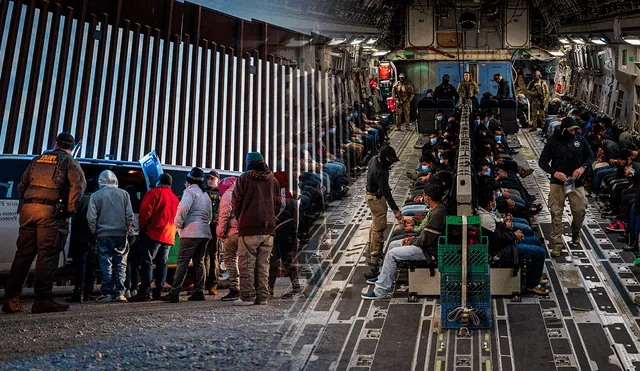 En el ranking de los diez países con más inmigrantes ilegales en EE. UU., siete provienen del centro y sur de América. Foto: Gerson Cardoso/LR/AFP. En el ranking de los diez países con más inmigrantes ilegales en EE. UU., siete provienen del centro y sur de América. Foto: Gerson Cardoso/LR/AFP.