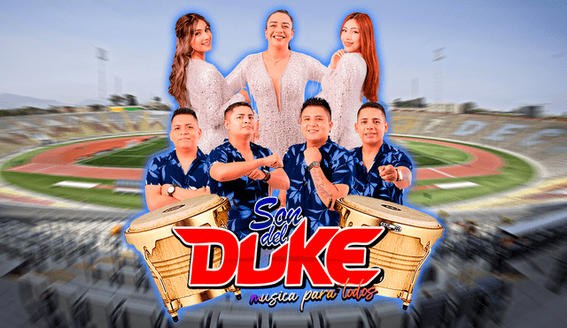 Son del Duke es conocida por su interpretación de música tropical y cumbia con un estilo moderno y energético. Foto: composición Gerson Cardoso/La República/difusión Son del Duke es conocida por su interpretación de música tropical y cumbia con un estilo moderno y energético. Foto: composición Gerson Cardoso/La República/difusión