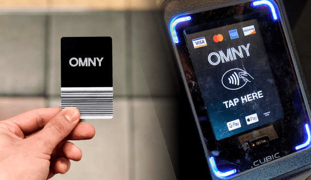 La tarjeta OMNY en Nueva York permite a miles de personas acceder a los beneficios económicos del transporte público. Foto: Composición LR La tarjeta OMNY en Nueva York permite a miles de personas acceder a los beneficios económicos del transporte público. Foto: Composición LR