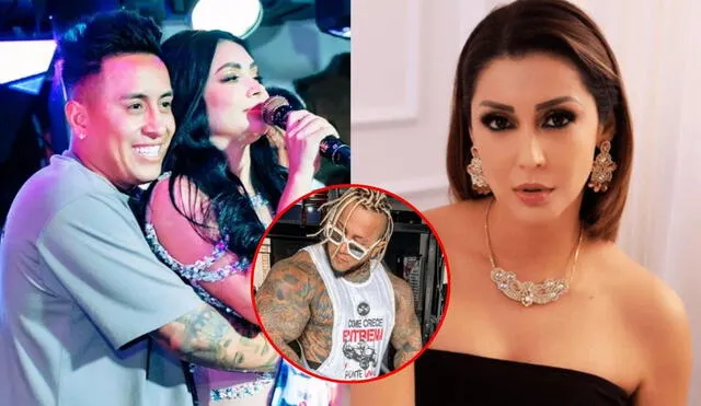 Karla Tarazona señaló que 'La Mackyna' tendría pruebas de las reuniones privadas entre Pamela Franco y Christian Cueva. Foto: Composición LR/difusión Karla Tarazona señaló que 'La Mackyna' tendría pruebas de las reuniones privadas entre Pamela Franco y Christian Cueva. Foto: Composición LR/difusión