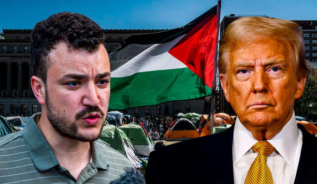 Donald Trump calificó a Mahmoud Khalil como un estudiante extranjero radical pro-Hamas en el campus de la Universidad de Columbia, según Fox News. Foto: Composición LR/El País/CNN/The Intercept Donald Trump calificó a Mahmoud Khalil como un estudiante extranjero radical pro-Hamas en el campus de la Universidad de Columbia, según Fox News. Foto: Composición LR/El País/CNN/The Intercept