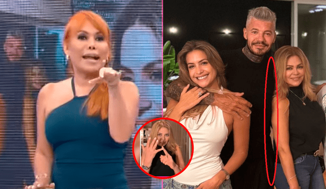 Magaly Medina se pronunció sobre reunión de Marcelo Tinelli con Gisela y el equipo de 'América hoy'. Foto: Composición LR/ATV/Instagram
