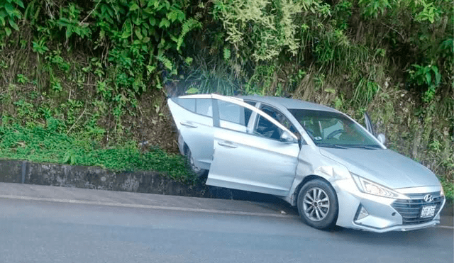 Ataque ocurrió en la interoceánica del centro poblado El Carmen. Créditos: Difusión