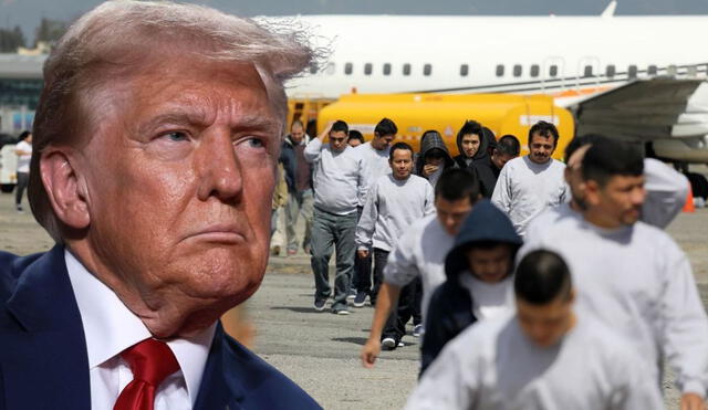 Las políticas de Trump han aumentado las deportaciones, generando miedo entre inmigrantes y defensores de sus derechos. Foto: composición LR Las políticas de Trump han aumentado las deportaciones, generando miedo entre inmigrantes y defensores de sus derechos. Foto: composición LR