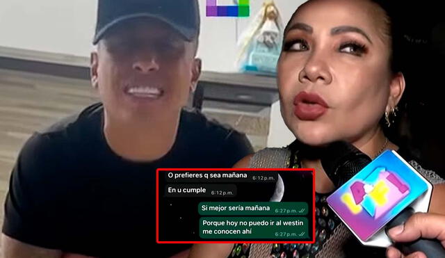 Marisol habría tenido un 'affaire' con Christian Cueva. Foto: Composición LR/Captura/Willax Marisol habría tenido un 'affaire' con Christian Cueva. Foto: Composición LR/Captura/Willax
