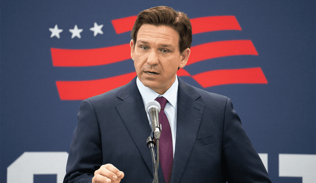 El sueldo anual de DeSantis es poco más que la cuarta parte de lo que gana el presidente Donald Trump (US$400.000). Foto: difusión El sueldo anual de DeSantis es poco más que la cuarta parte de lo que gana el presidente Donald Trump (US$400.000). Foto: difusión