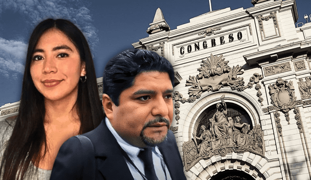 Informe de la Contraloría confirma uso de documentos falsos en contrataciones del Congreso de Jorge Torres Saravia e Isabel Cajo. | Composición LR. Informe de la Contraloría confirma uso de documentos falsos en contrataciones del Congreso de Jorge Torres Saravia e Isabel Cajo. | Composición LR.