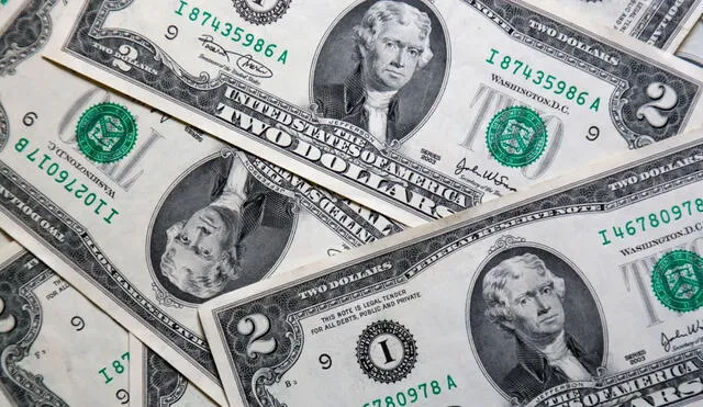 Los billetes de 2 dólares pueden valer hasta US$4.500. Foto: Telemundo Los billetes de 2 dólares pueden valer hasta US$4.500. Foto: Telemundo