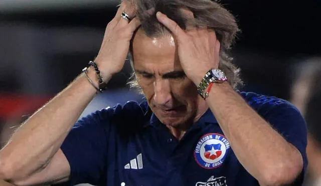Ricardo Gareca ha dirigido 7 partidos con Chile en las Eliminatorias 2026. Foto: Daniel Duarte Ricardo Gareca ha dirigido 7 partidos con Chile en las Eliminatorias 2026. Foto: Daniel Duarte