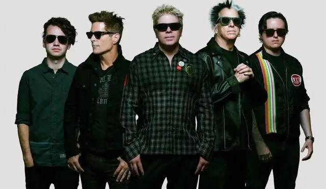 The Offspring se presentará en Costa 21 de San Miguel este viernes 21 de marzo. Foto: difusión The Offspring se presentará en Costa 21 de San Miguel este viernes 21 de marzo. Foto: difusión