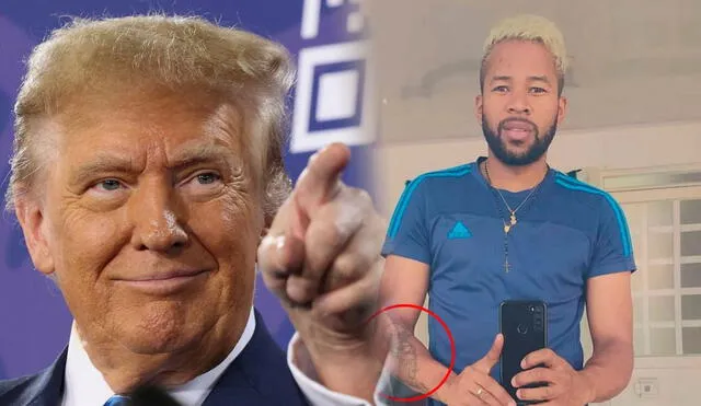 Extraña deportación, solamente por un tatuajes, en la administración de Donald Trump en EE.UU. Foto: CNN Extraña deportación, solamente por un tatuajes, en la administración de Donald Trump en EE.UU. Foto: CNN