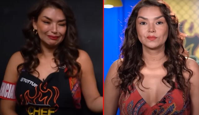 Claudia Portocarrero tiene un tenso momento en vivo. Foto: Latina Claudia Portocarrero tiene un tenso momento en vivo. Foto: Latina