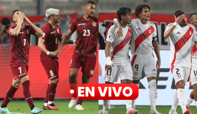 Perú llega al duelo con una victoria reciente sobre Bolivia, mientras que la Vinotinto intentará recuperarse tras una caída frente a Ecuador. Foto: composición LR/EFE Perú llega al duelo con una victoria reciente sobre Bolivia, mientras que la Vinotinto intentará recuperarse tras una caída frente a Ecuador. Foto: composición LR/EFE