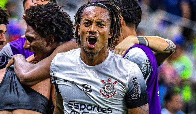 André Carrillo consiguió su primer título con Corinthias y va en busca de la ansiada Copa Sudamericana. Foto: X André Carrillo consiguió su primer título con Corinthias y va en busca de la ansiada Copa Sudamericana. Foto: X