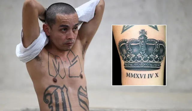 Este sistema utilizado por ICE, está basado en una serie de señales visuales, especialmente los tatuajes que podrían relacionarse con actividades criminales. Foto: composición LR/AFP/Instagram @bluepoisonx Este sistema utilizado por ICE, está basado en una serie de señales visuales, especialmente los tatuajes que podrían relacionarse con actividades criminales. Foto: composición LR/AFP/Instagram @bluepoisonx