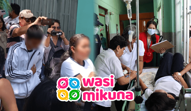 3O minutos después de ingerir el filete de atún en el desayuno, los escolares del colegio Elvira Castro de Quirós comenzaron a sentir picazón en todo el cuerpo, luego les aparecieron ronchas y fuerte cólicos estomacales. Foto: LR 3O minutos después de ingerir el filete de atún en el desayuno, los escolares del colegio Elvira Castro de Quirós comenzaron a sentir picazón en todo el cuerpo, luego les aparecieron ronchas y fuerte cólicos estomacales. Foto: LR