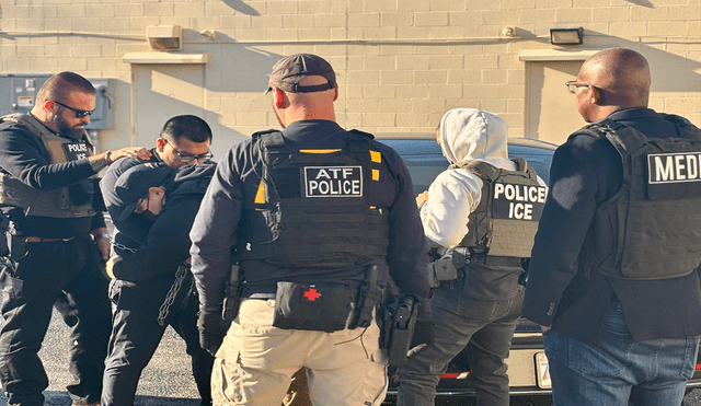 La esposa y la hija del inmigrante ecuatoriano también fueron detenidas en Nueva York. Foto: ICE La esposa y la hija del inmigrante ecuatoriano también fueron detenidas en Nueva York. Foto: ICE