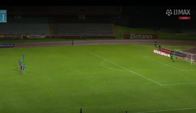 Patrick Zubczuk se lució en el segundo tanto de Deportivo Garcilaso en el IPD de Huancayo. Foto: captura/L1 Max