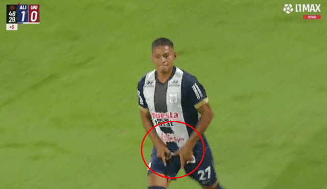 Kevin Quevedo arrancó como titular en el Alianza Lima vs Universitario. Foto: composición LR/captura de L1 Max