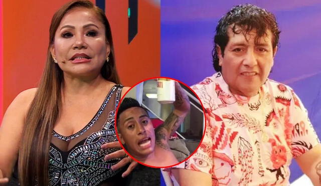 Toño Centella negó que Christian Cueva le pidió conocer a Marisol. Foto: Composición LR/AméricaTV/difusión Toño Centella negó que Christian Cueva le pidió conocer a Marisol. Foto: Composición LR/AméricaTV/difusión