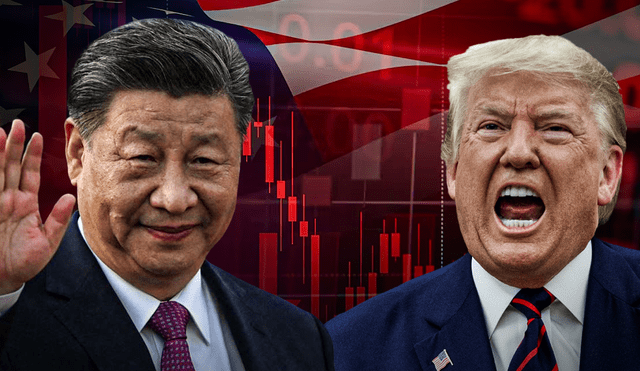 China ha respondido ante los aranceles del 34% impuestos por Trump. Foto: composición LR China ha respondido ante los aranceles del 34% impuestos por Trump. Foto: composición LR