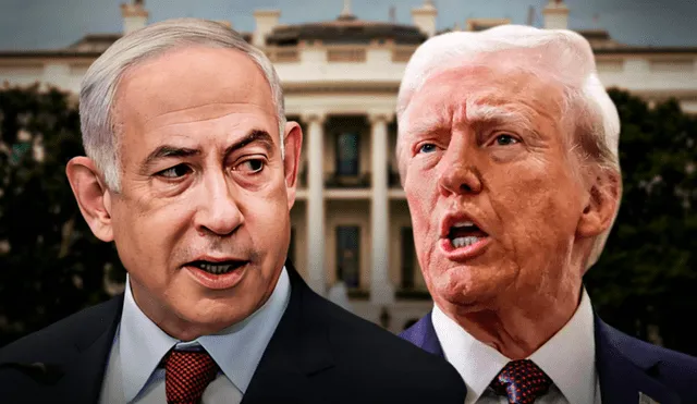 Es la segunda vez que Trump y Netanyahu se reúnen en la Casa Blanca durante el actual gobierno. Foto: composición LR Es la segunda vez que Trump y Netanyahu se reúnen en la Casa Blanca durante el actual gobierno. Foto: composición LR