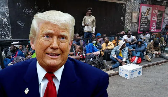 Demanda legal de Nueva York contra Trump por fondos de inmigrantes. Foto: Composición LR/EFE/AFP Demanda legal de Nueva York contra Trump por fondos de inmigrantes. Foto: Composición LR/EFE/AFP