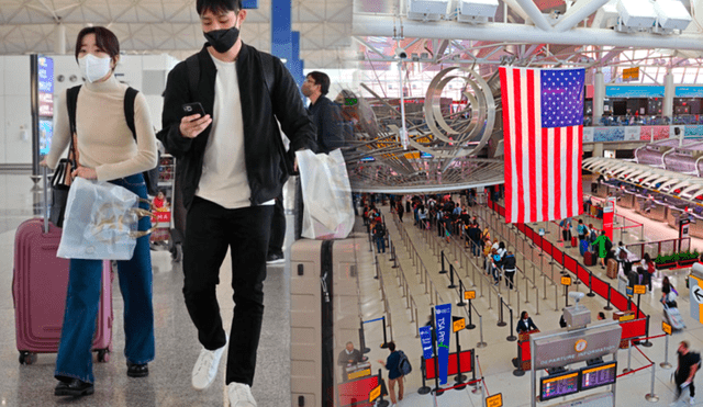 China emite alerta de riesgo para ciudadanos que viajen a Estados Unidos por tensiones bilaterales. Foto: composición LR China emite alerta de riesgo para ciudadanos que viajen a Estados Unidos por tensiones bilaterales. Foto: composición LR