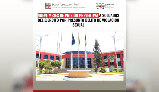 Corte Superior de Justicia de Tumbes se enfoca en alcanzar la justicia. Corte Superior de Justicia de Tumbes se enfoca en alcanzar la justicia.