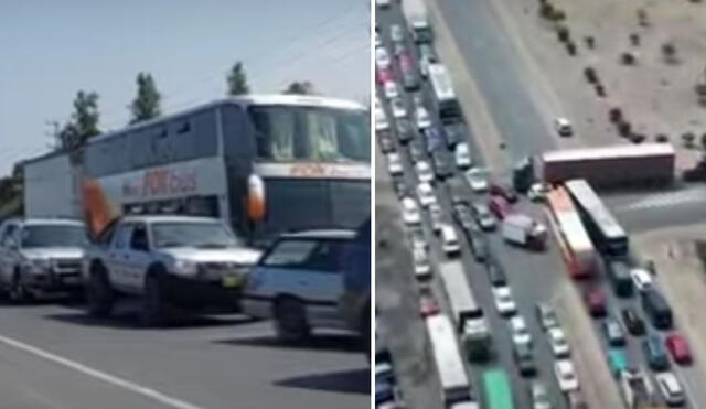 Ingreso a Chancay colapsa por viajes de familias. Foto: Panamericana Ingreso a Chancay colapsa por viajes de familias. Foto: Panamericana