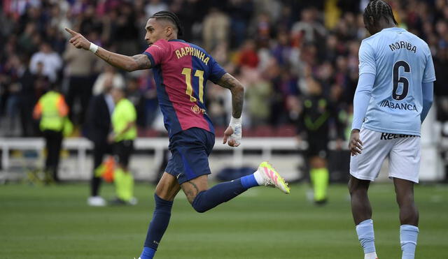 Barcelona y Celta de Vigo habían empatado 2-2 en su último enfrentamiento. Foto: AFP Barcelona y Celta de Vigo habían empatado 2-2 en su último enfrentamiento. Foto: AFP
