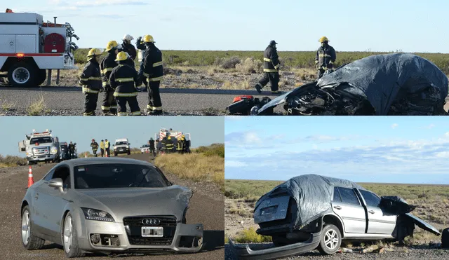 Las autoridades de Río Negro, Argentina, investigan las causas del accidente. Foto: composición LR/Diario Río Negro/Juan Thomes. Las autoridades de Río Negro, Argentina, investigan las causas del accidente. Foto: composición LR/Diario Río Negro/Juan Thomes.