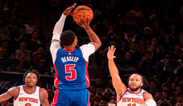 Knicks recibió en casa a los Pistons. Foto: Pistons Knicks recibió en casa a los Pistons. Foto: Pistons