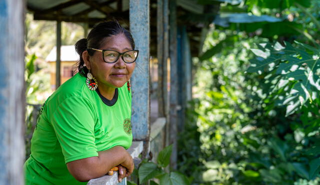 Mari Luz Canaquiri, lideresa del pueblo kukama, encabezó una lucha de 20 años en defensa del río Marañón. Foto: Goldman Environmental Prize Mari Luz Canaquiri, lideresa del pueblo kukama, encabezó una lucha de 20 años en defensa del río Marañón. Foto: Goldman Environmental Prize