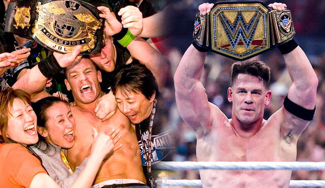 John Cena deja su huella en la historia de WWE durante WrestleMania 41. Foto: Composición LR/AFP/WWE John Cena deja su huella en la historia de WWE durante WrestleMania 41. Foto: Composición LR/AFP/WWE