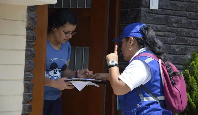 Reniec hace visitas a los domicilios en Perú para verificar que la dirección registrada en el DNI sea correcto. Foto: Andina. Reniec hace visitas a los domicilios en Perú para verificar que la dirección registrada en el DNI sea correcto. Foto: Andina.