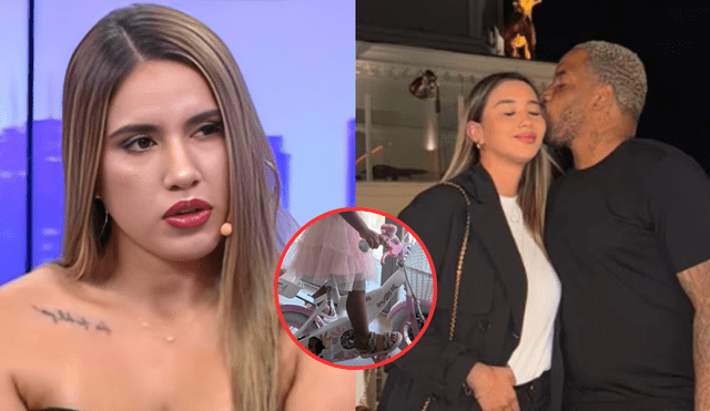 Jefferson Farfán reveló que Xiomy Kanashiro le regaló una bicicleta a su hija. Foto: Composición LR/ATV/Instagram Jefferson Farfán reveló que Xiomy Kanashiro le regaló una bicicleta a su hija. Foto: Composición LR/ATV/Instagram