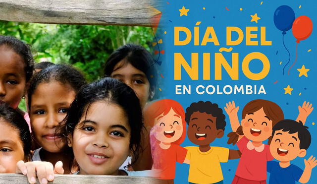 El Día del Niño 2025 se celebra en Colombia el último sábado de abril para exaltar los derechos de los infantes. Foto: composición LR/ Unicef Colombia/ D-alle El Día del Niño 2025 se celebra en Colombia el último sábado de abril para exaltar los derechos de los infantes. Foto: composición LR/ Unicef Colombia/ D-alle