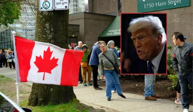 Donald Trump a la espera de los resultados de las elecciones de Canadá Donald Trump a la espera de los resultados de las elecciones de Canadá
