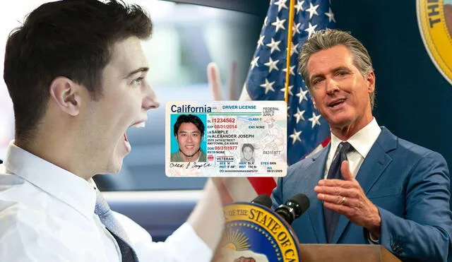 El gobernador de California, Gavin Newsom, promulga la Ley de la Asamblea 413 para mejorar la seguridad vial en intersecciones. Foto: composición LR/ Freepik/ DMV California El gobernador de California, Gavin Newsom, promulga la Ley de la Asamblea 413 para mejorar la seguridad vial en intersecciones. Foto: composición LR/ Freepik/ DMV California