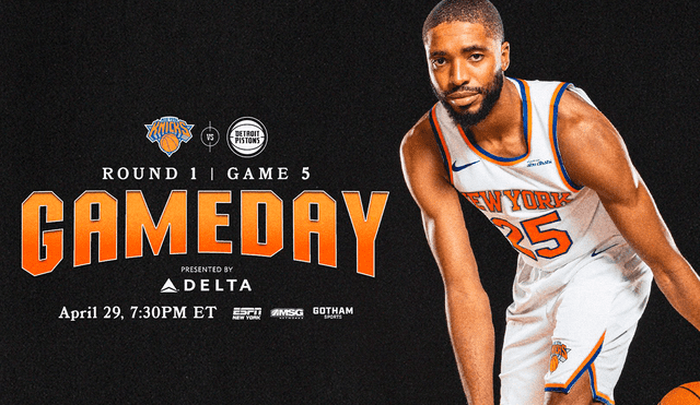 NBA League Pass y TNT transmiten Knicks vs Pistons. Foto: Knicks NBA League Pass y TNT transmiten Knicks vs Pistons. Foto: Knicks
