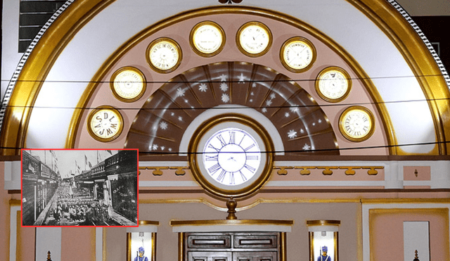 El Gran Reloj de Lima se ha convertido en un monumento histórico. Foto: composición LR/Crónica Viva/Wikipedia