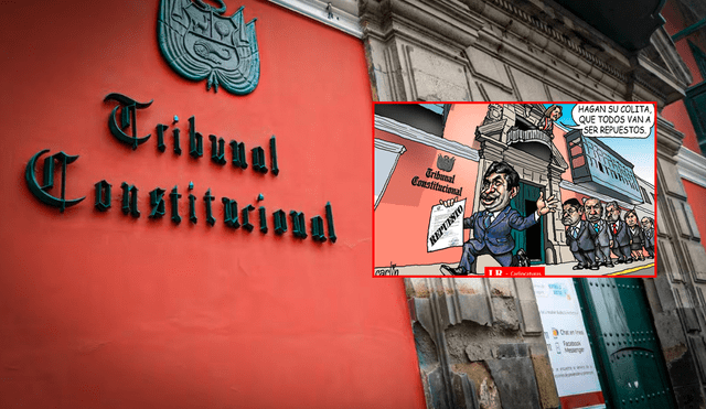 Tribunal Constitucional es cuestionado por restituciones a exfiscales. Foto: composición LR