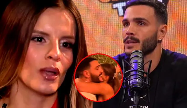 Mario Irivarren y Alejandra Baigorria se conocieron en 'Combate'. Foto: Composición LR/Captura/YouTube